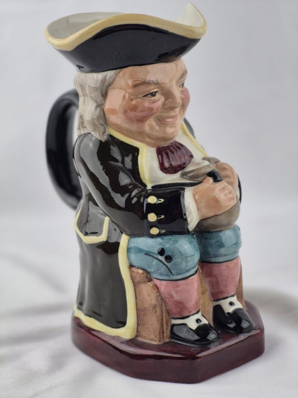 Vintage Toby Pitcher Jug "Boozer Toby" or "Jolly Toby" Staffordshire England